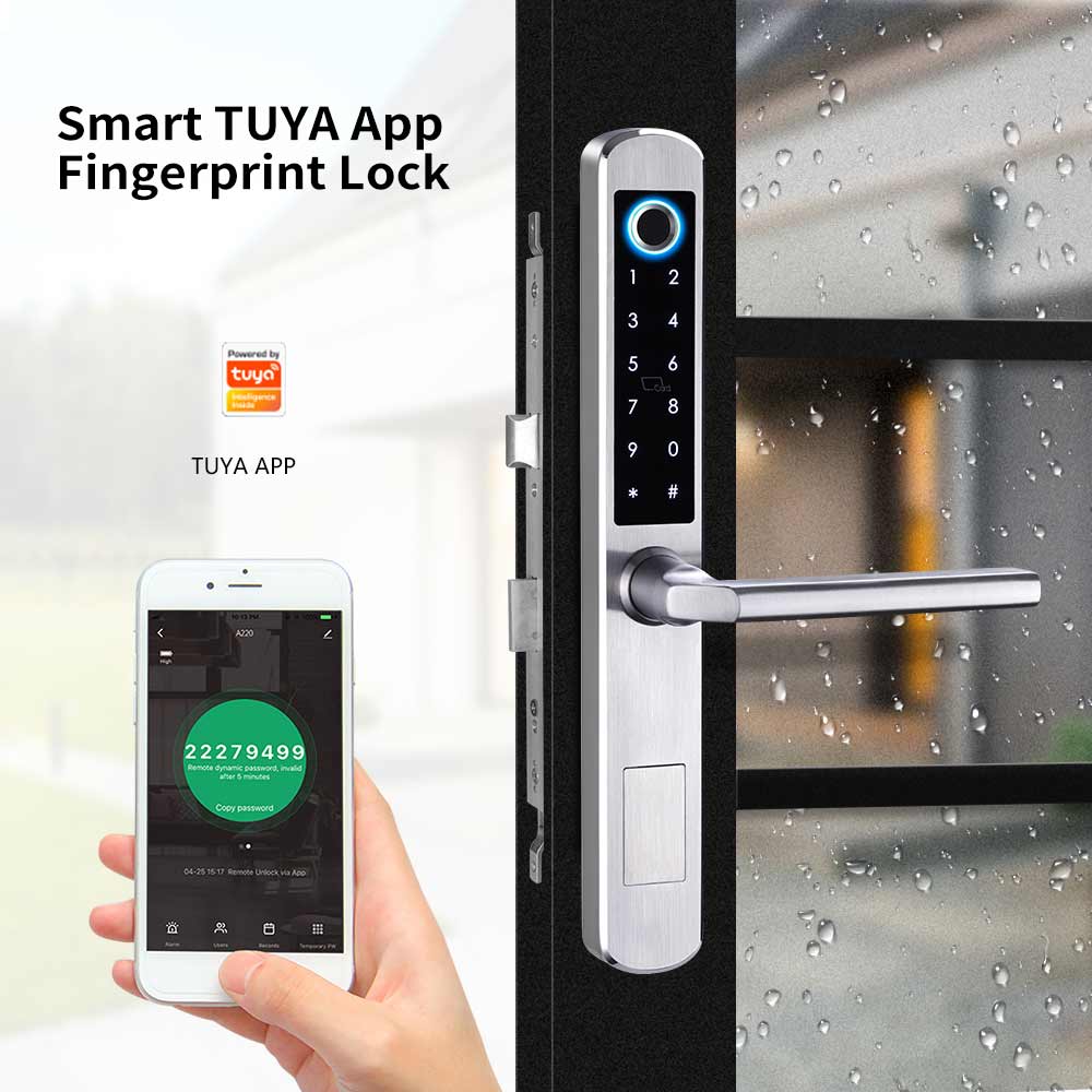 WIFI Sliding Door Lock WIFI Enabled Smart Lock for Sliding Door